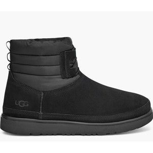 New UGG Classic Mini Ankle Lace-Up Waterproof Winter Boot Men 6 Wome 7.5 Black